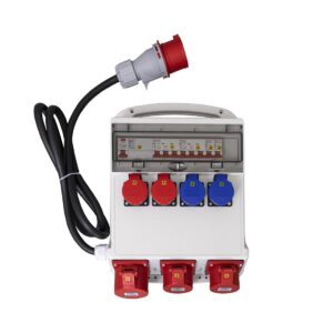 Ekström Baustromverteiler 2x T13, 2x T25, 1x CEE32A, CEE16A / IP55